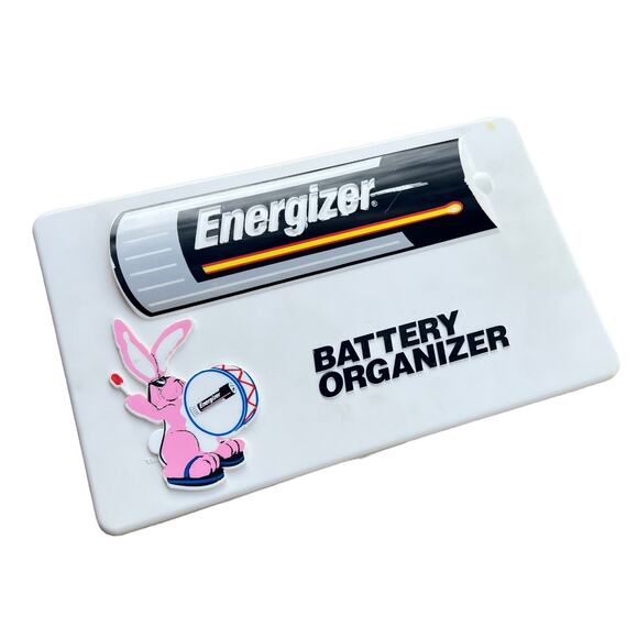 Energizer Plastic Battery Organizer Tray Storage - Picture 2 of 5